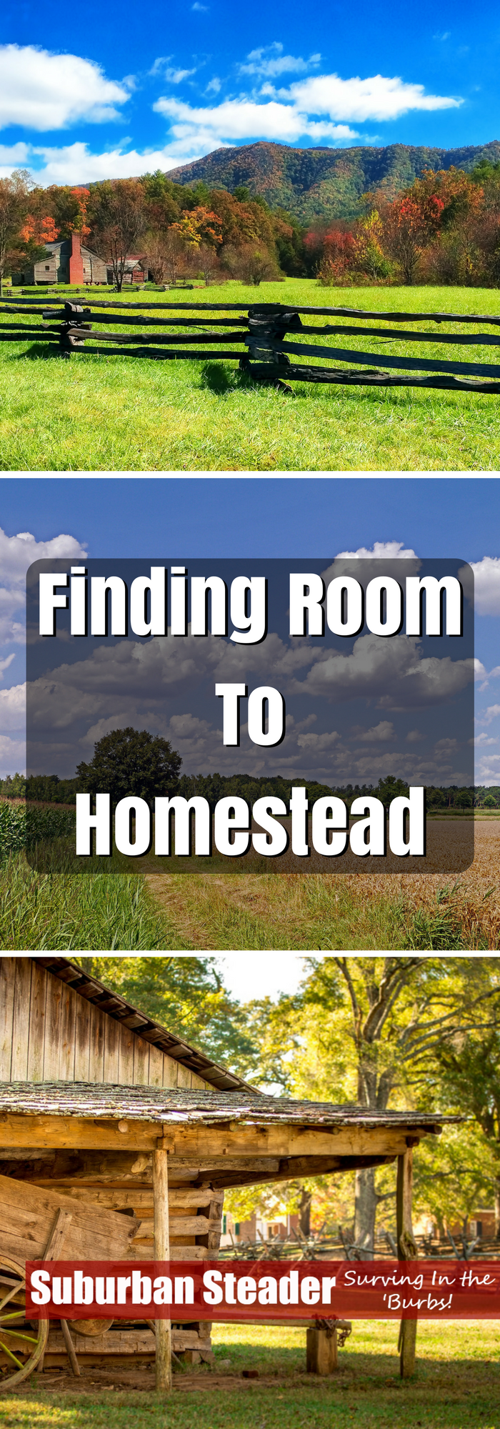 Finding Room To Homestead