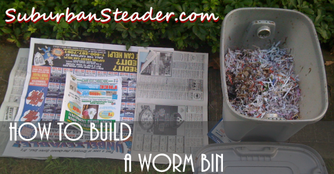 How To Build A Worm Bin