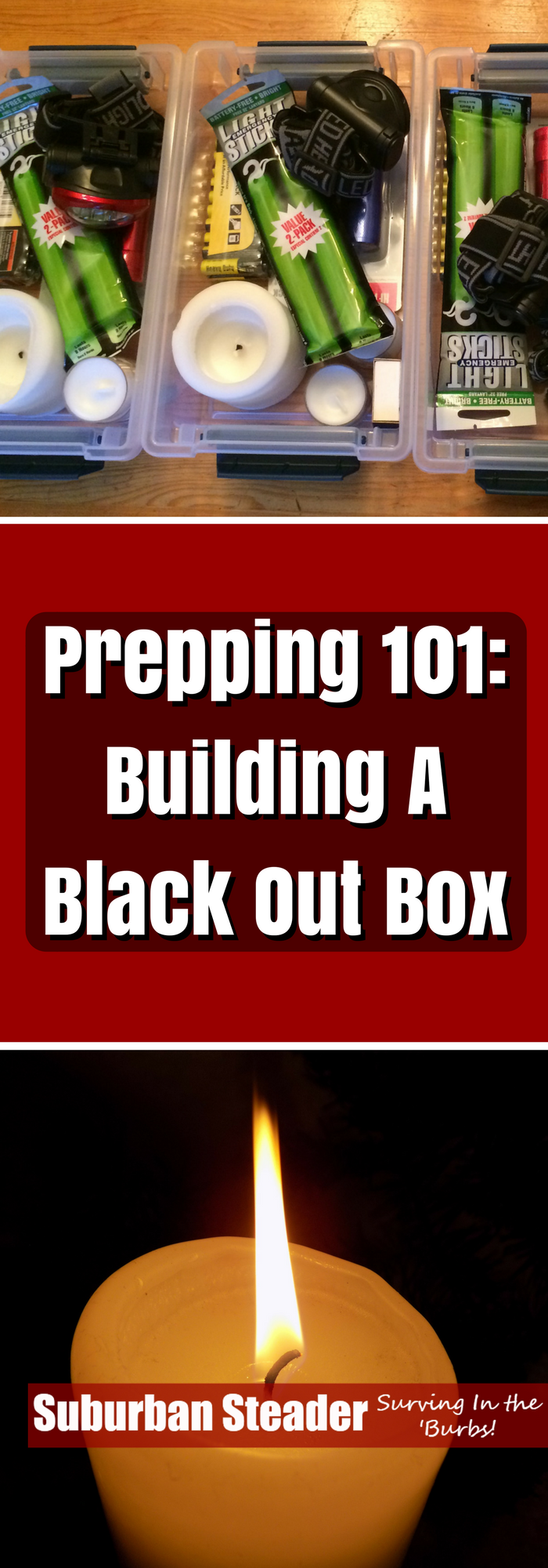 Prepping 101: Building a Black Out Box