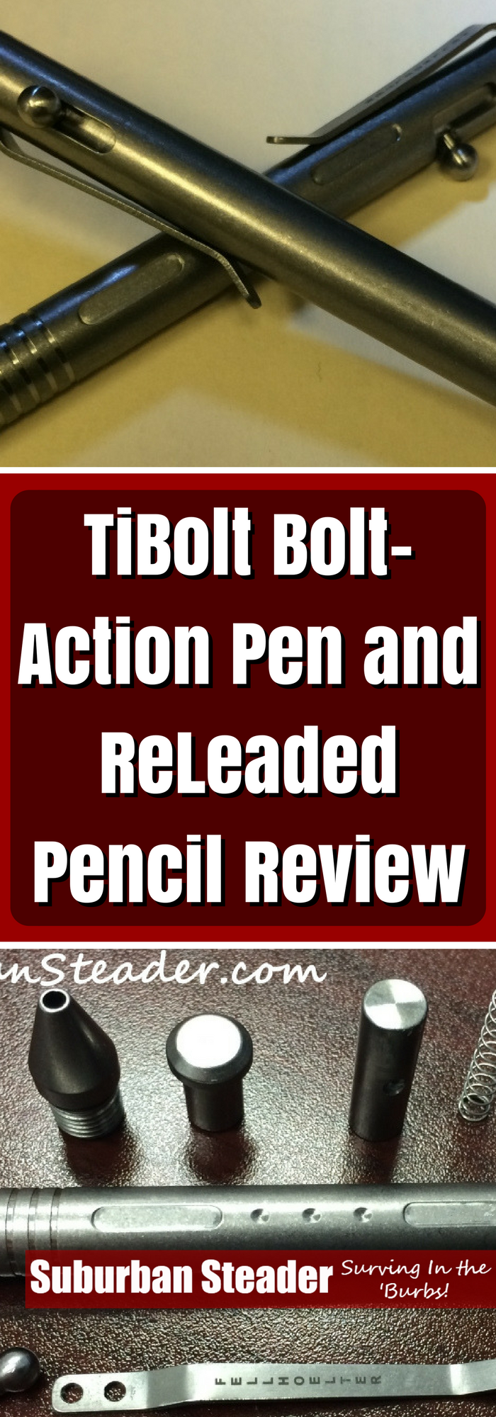 TiBolt Pen & TiBolt ReLeaded Pencil Review