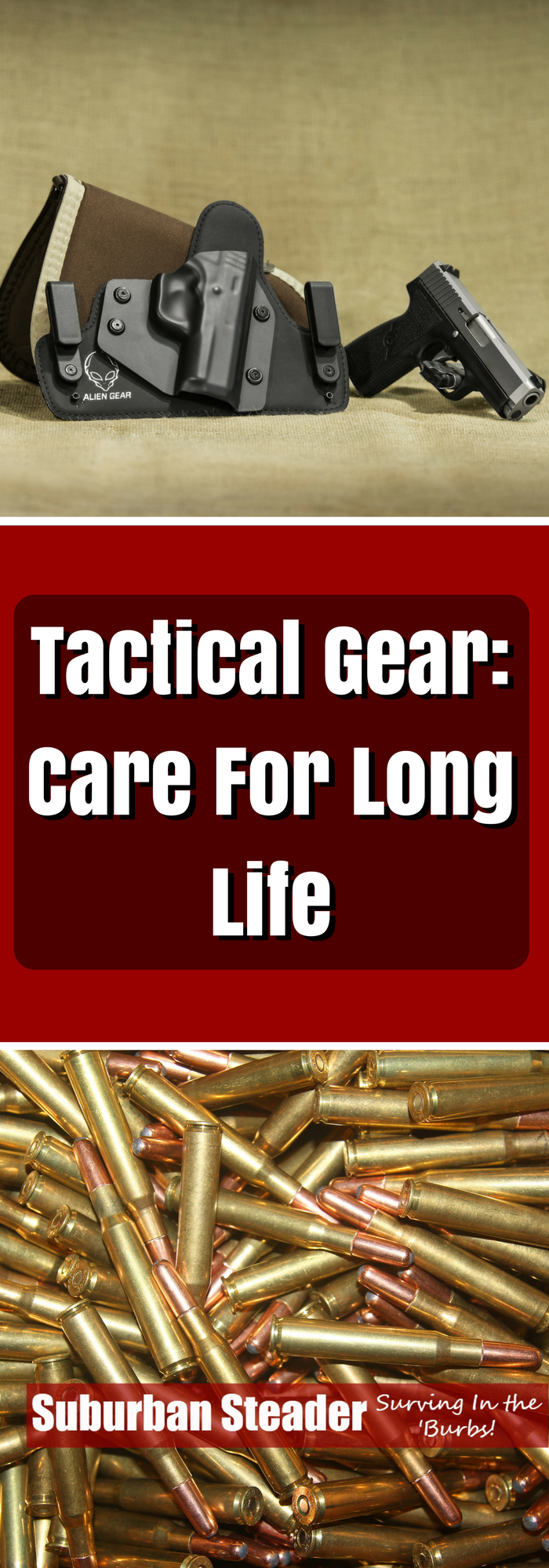 tactical gear care