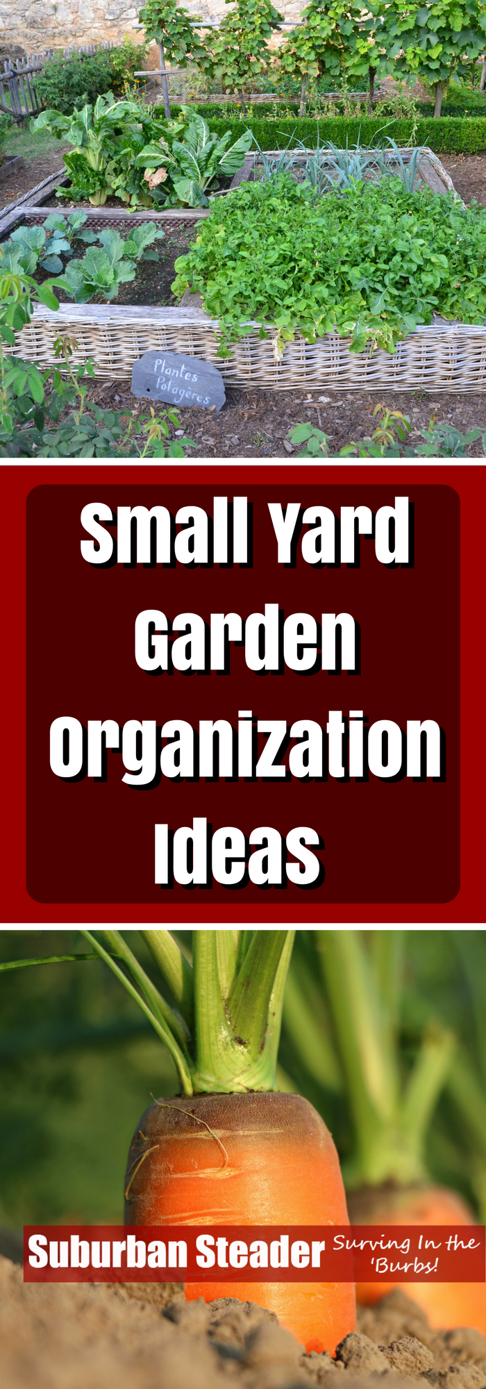 Small Yard Garden Organization Ideas