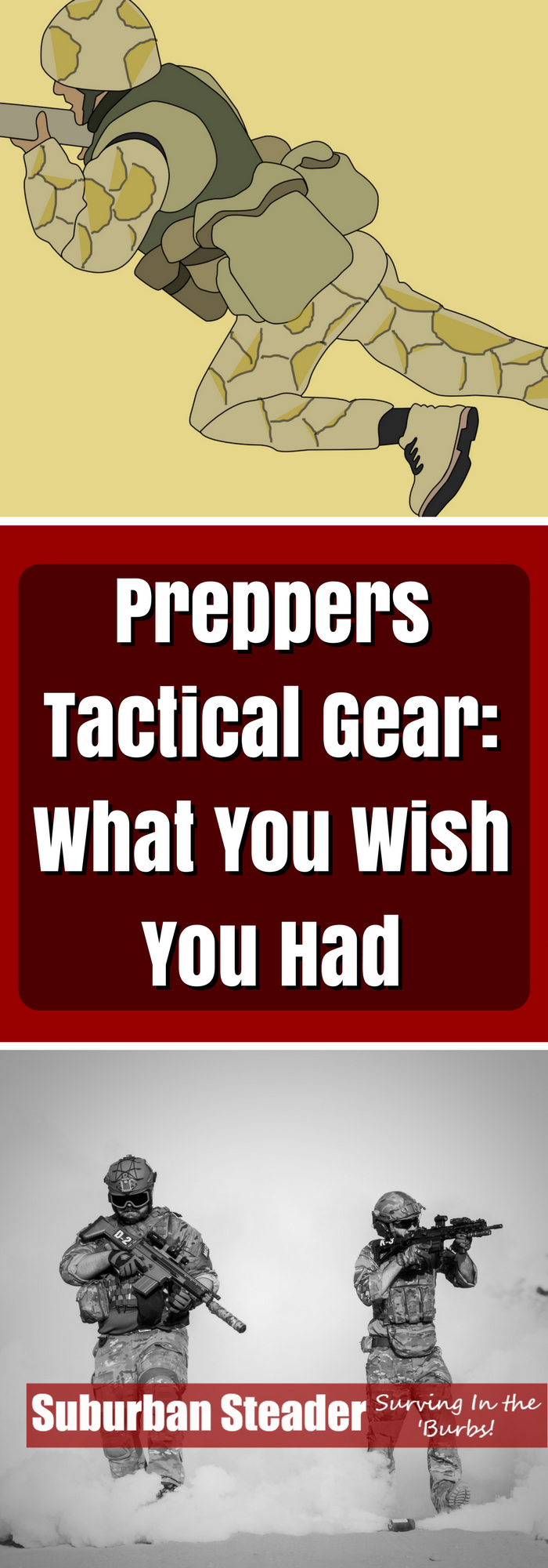 Tactical Gear for Preppers - What You Wish You Had