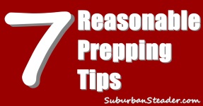 Prepping: 7 Reasonable Things You Should Do