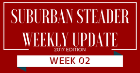 2017 Suburban Steader Update – Week 02