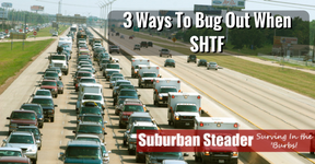 3 Ways To Bug Out When SHTF