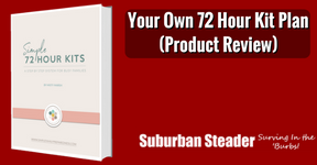 Your Own 72Hr Kit Plan Ebook (Product Review)